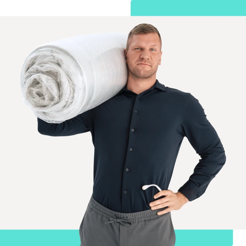 Rolowanie materaca Czakalaka & Rucken